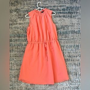 APT. 9 Coral Sleeveless lined Dress. Size L